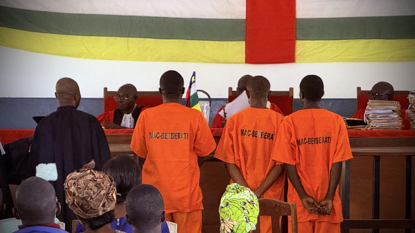 Appui au tirage au sort des jurés - Session criminelle de Bouar, Jan 21, 2026 (3