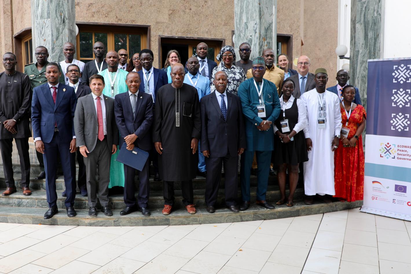 Group photo of the high-level dialogue on security sector governance