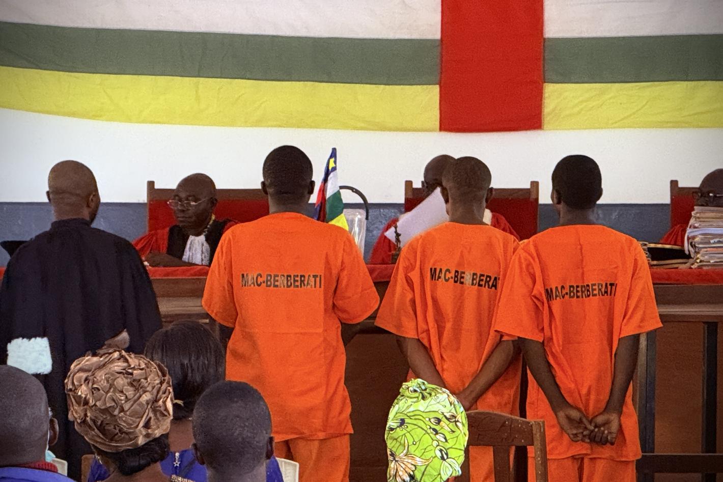 Appui au tirage au sort des jurés - Session criminelle de Bouar, Jan 21, 2026 (3