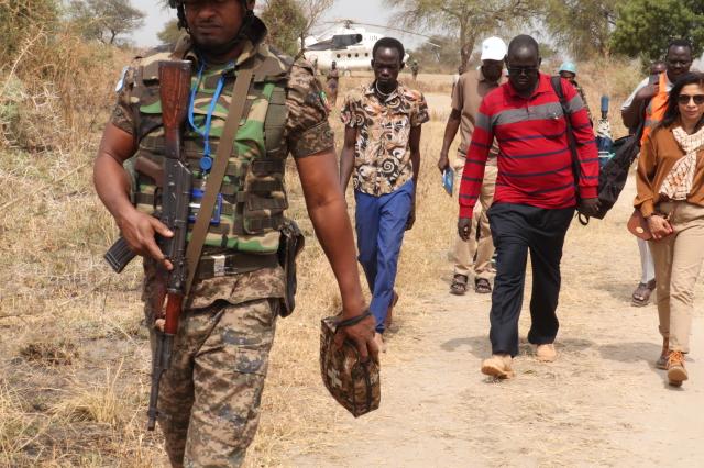 UN Peacekeeping UNMISS South Sudan Jonglei Air patrol