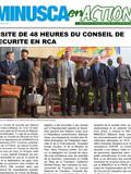 Couverture du bulletin d'information.