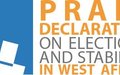 The Praia Declaration on Elections and Stability in West Africa